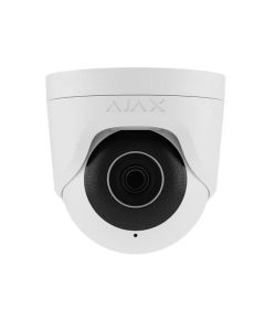 Ajax TurretCam Wired Security IP Camera White