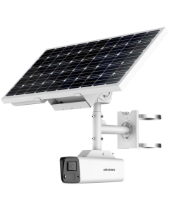 Hikvision 4MP ColorVu Solar-powered Security Camera Setup, 4mm