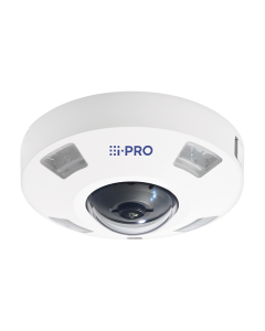 i-PRO 5MP Sensor Outdoor 360 Fisheye Network Camera with AI engine