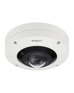 Hanwha 12MP IR Fisheye Camera - M12 Connector - X Series